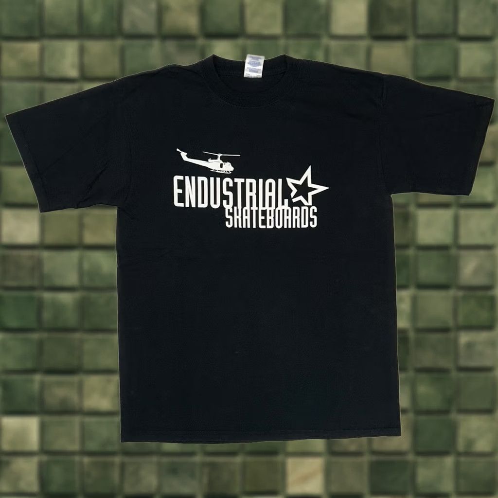 J Brand VINTAGE Endustrial Skateboards Skateboard Brand Skate Tee Large Size US L / EU 52-54 / 3 - 1 Thumbnail