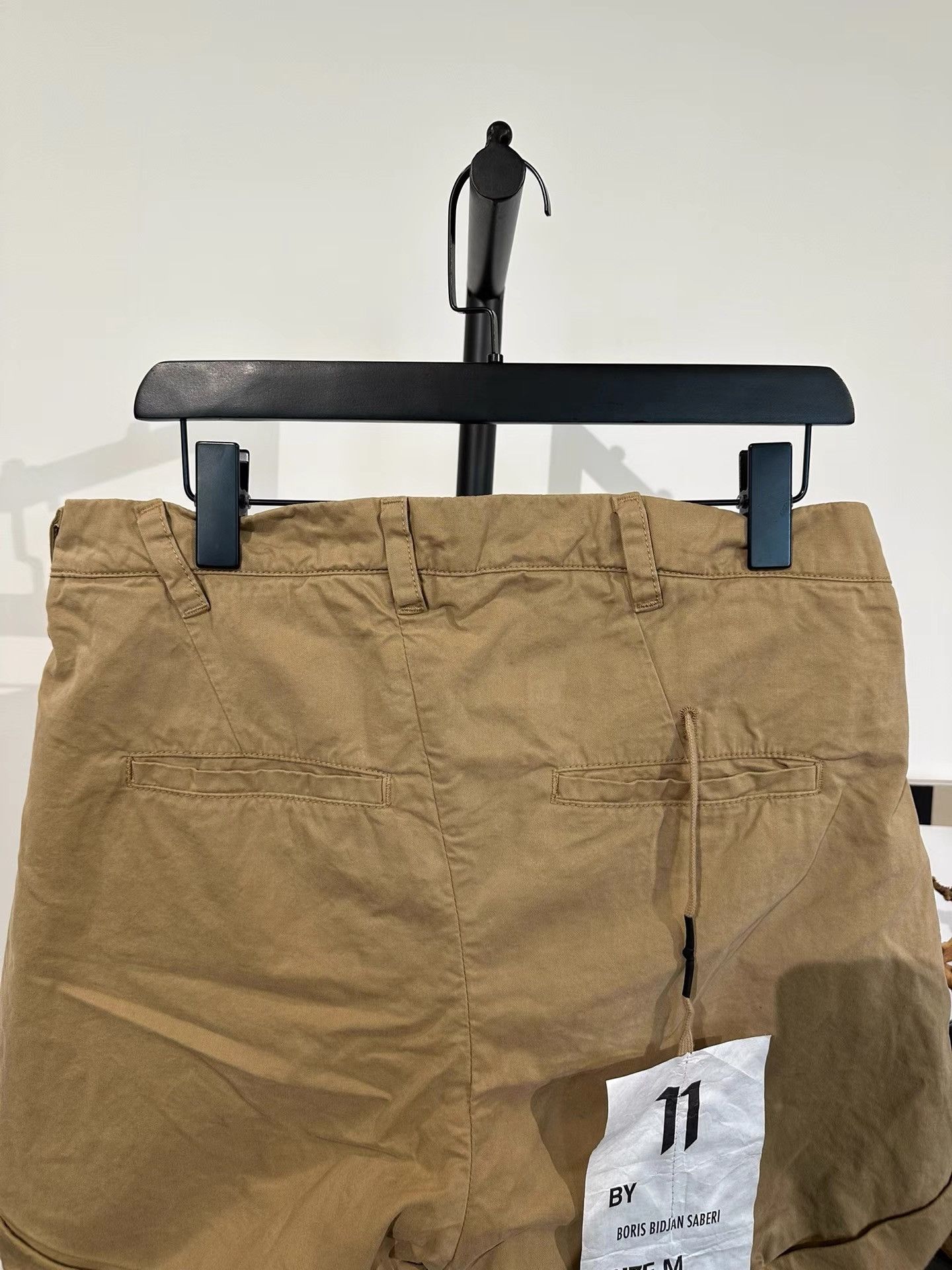 11 By Boris Bidjan Saberi 11by BBS P5 Khaki 5-Pocket Shorts K35 Size US 33 - 5 Thumbnail