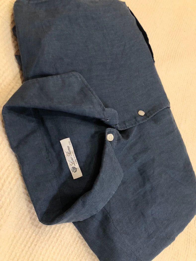 Loro Piana Loro Piana Made In Italy Long Sleeve Shirt - dmc Size US XXL / EU 58 / 5 - 1 Thumbnail