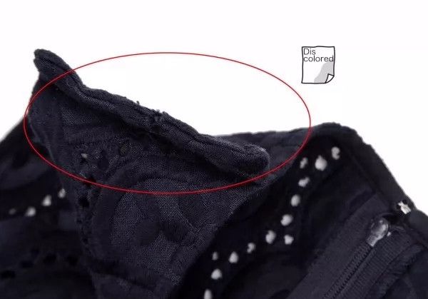Comme des Garcons Comme Des Garcons Cyan Vintage Pattern Dress Size XS / US 0-2 / IT 36-38 - 4 Thumbnail