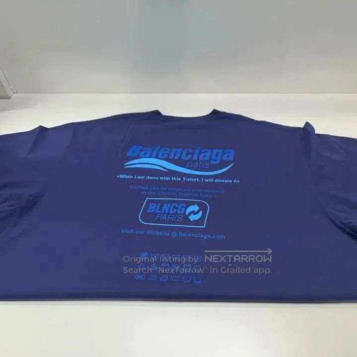 Balenciaga Balenciaga Vintage Letter Print Short Sleeve T. Size US XS / EU 42 / 0 - 9 Thumbnail