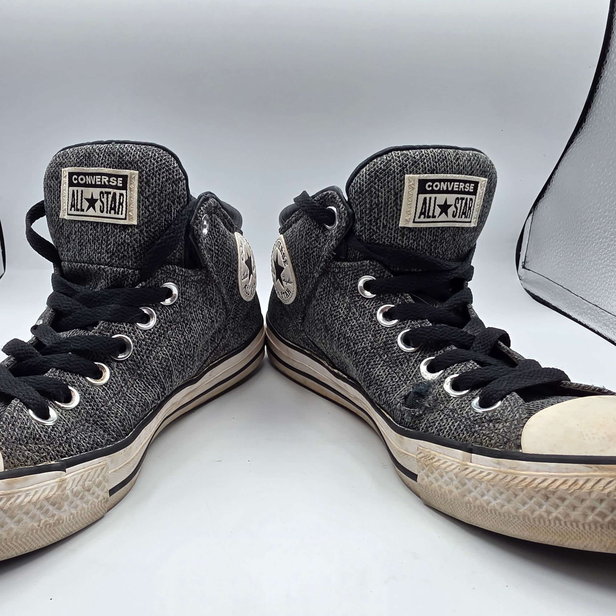 Converse Converse All Star Womens Size 9 Gray High Top Sneakers Class Size US 9 / IT 39 - 3 Thumbnail
