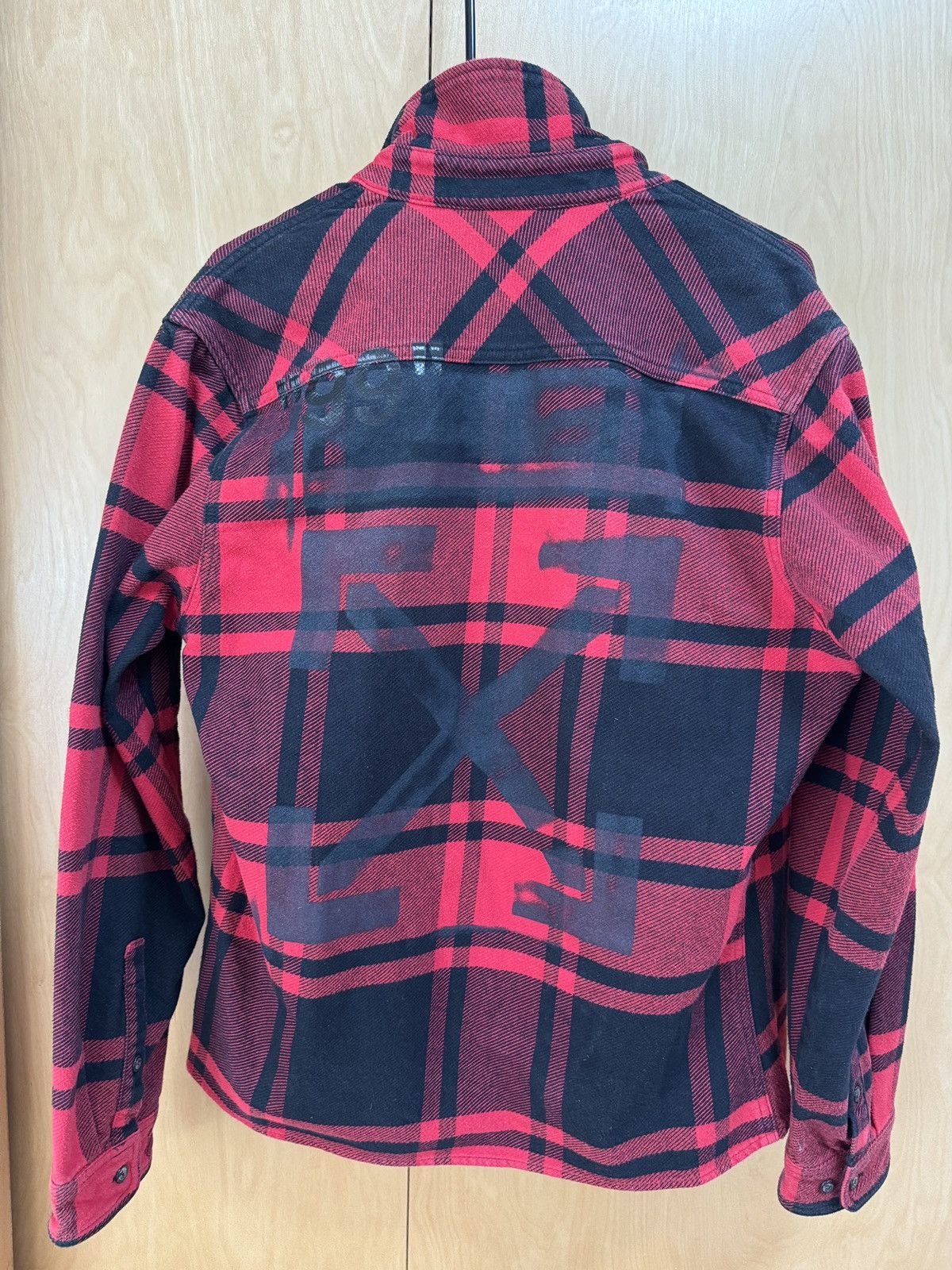 Off-White OFF-WHITE clo VIRGIL ABLOHT™ special edition red flannel Size US L / EU 52-54 / 3 - 3 Thumbnail