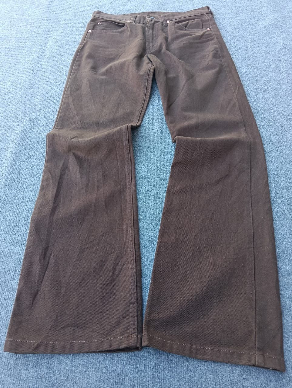 Levi's Vintage 90s Levi’s 517 Bootcut Brown Denim Jeans. Size US 30 / EU 46 - 2 Thumbnail