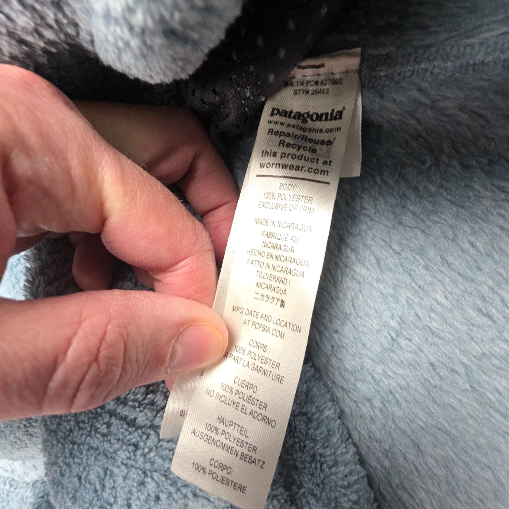 Patagonia Patagonia Synchilla Snap-T Pullover Women's Medium Blue Pink Jacket Size M / US 6-8 / IT 42-44 - 6 Thumbnail