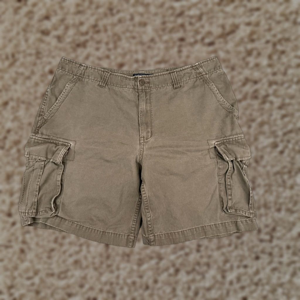 Faded Glory Faded Glory Shorts Men 40 Brown Cargo 9" 100% Cotton Twill Hiking Camping Casual Size US 40 / EU 56 - 1 Thumbnail