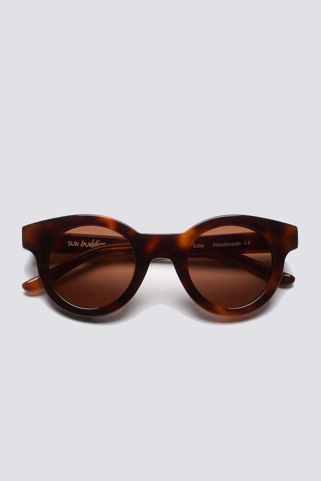 image of Sun Buddies Edie Acetate Sunglasses In Brown Tortoise, Men's