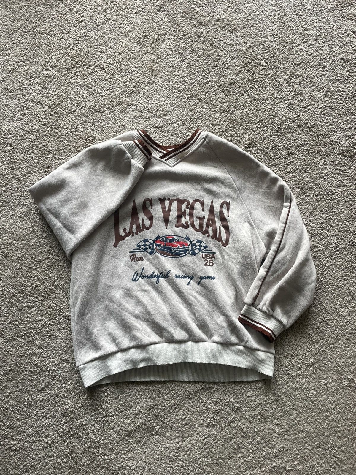 Other Las Vegas Graphic Crewneck Sweatshirt Beige Size XS / US 0-2 / IT 36-38 - 4 Thumbnail
