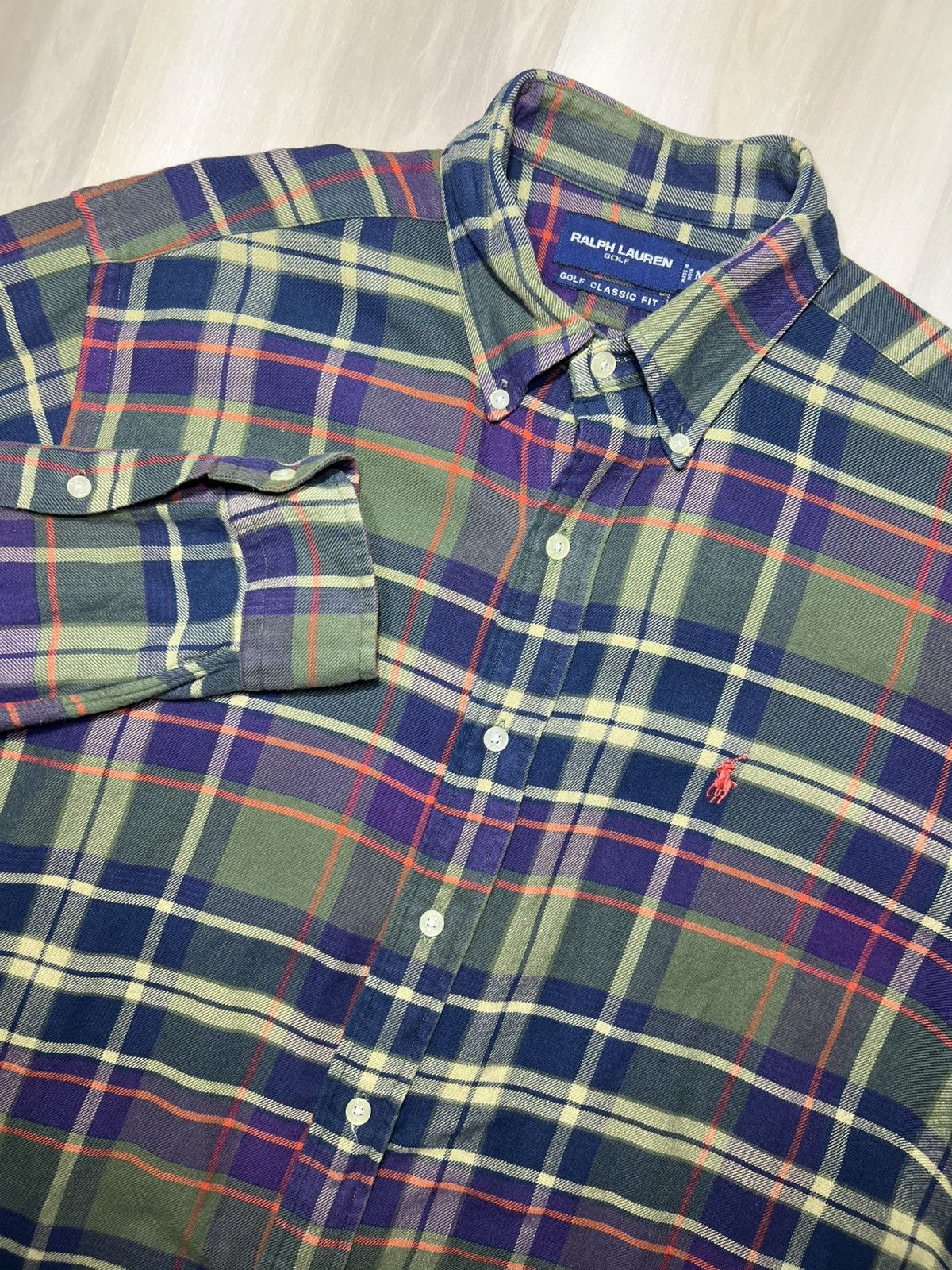 Polo Ralph Lauren Ralph Lauren Golf Classic Fit Plaid Multi-Color Button Down Size US M / EU 48-50 / 2 - 1 Thumbnail