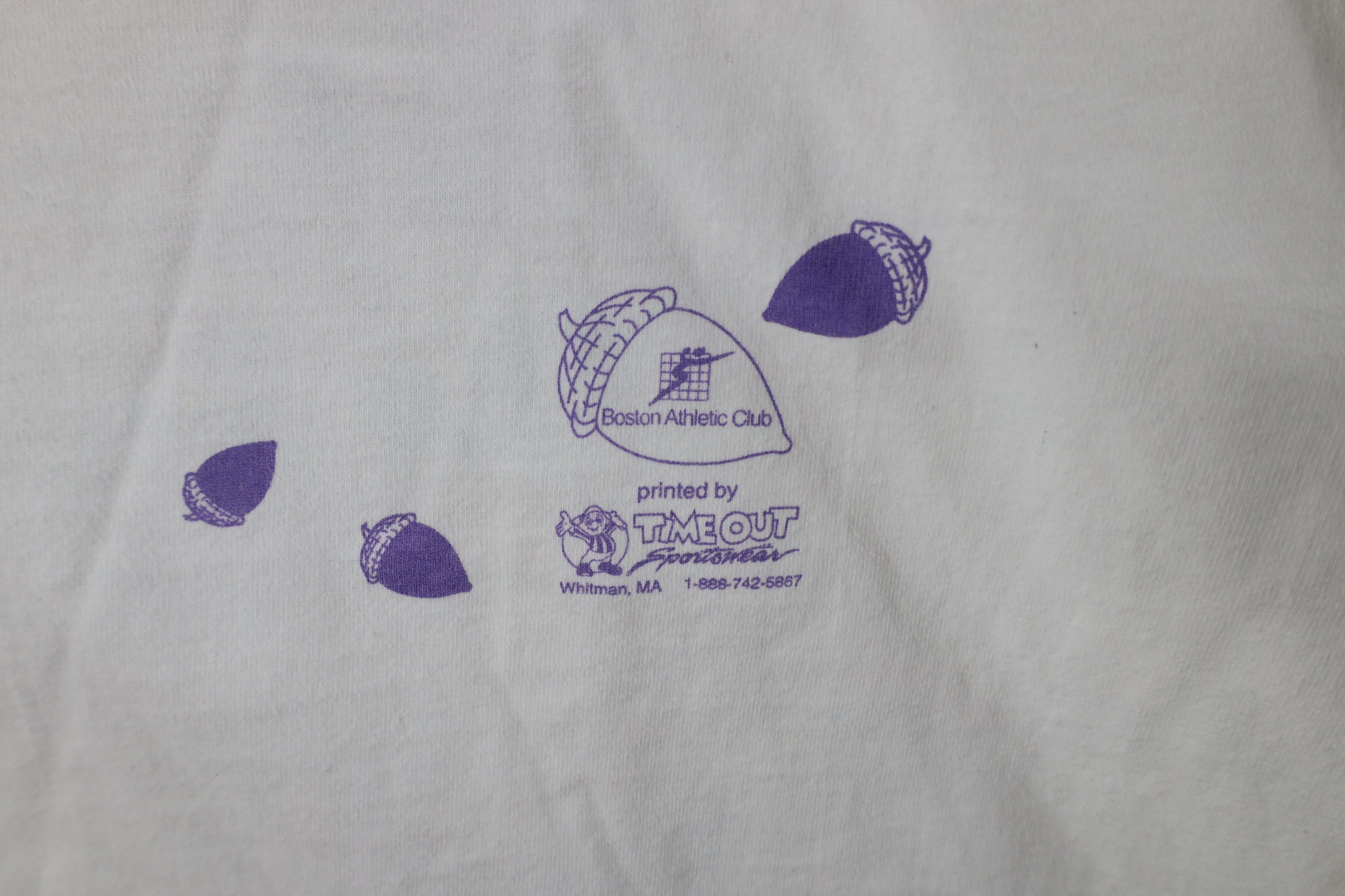 Vintage Vintage 90s The Squirrel Run Running Race T-Shirt White Size US L / EU 52-54 / 3 - 10 Thumbnail