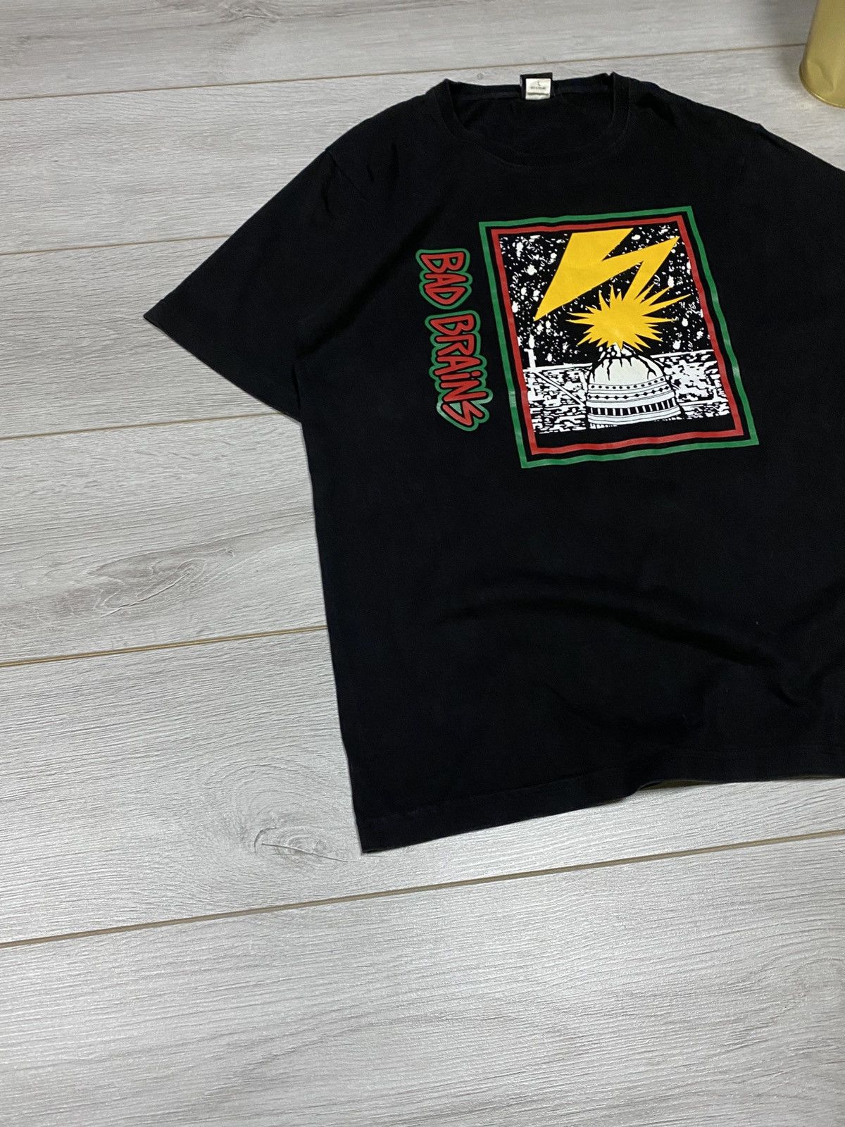 Band Tees Vintage BAD BRAINS band tee hardcore punk Size US L / EU 52-54 / 3 - 3 Thumbnail