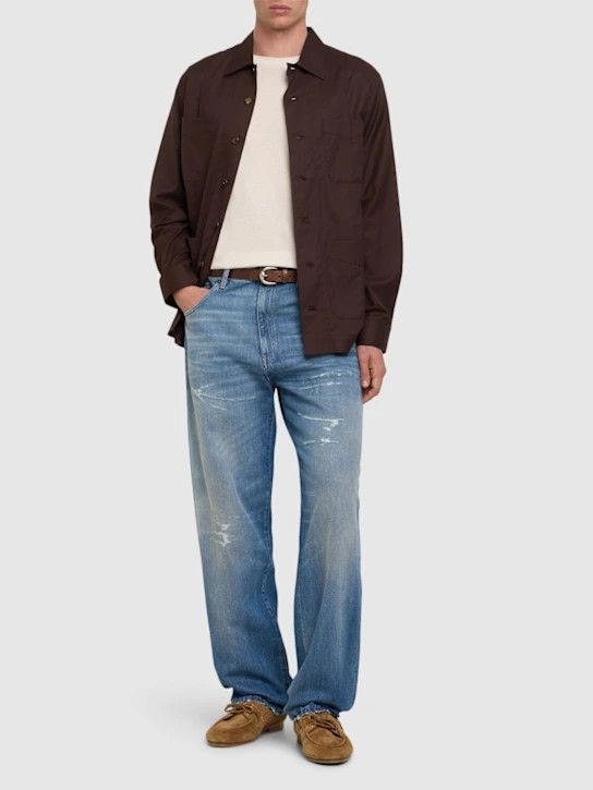 PT Torino o1lsvrm0425 Rap 5 Pocket Denim Jeans in Blue Size US 36 / EU 52 - 3 Thumbnail
