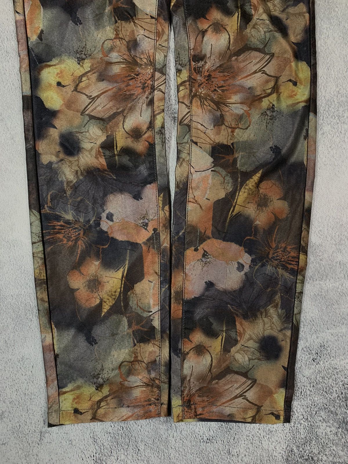 Other Vintage Y2K Japanese floral denim jeans pants streetwear Size 30" / US 8 / IT 44 - 4 Thumbnail