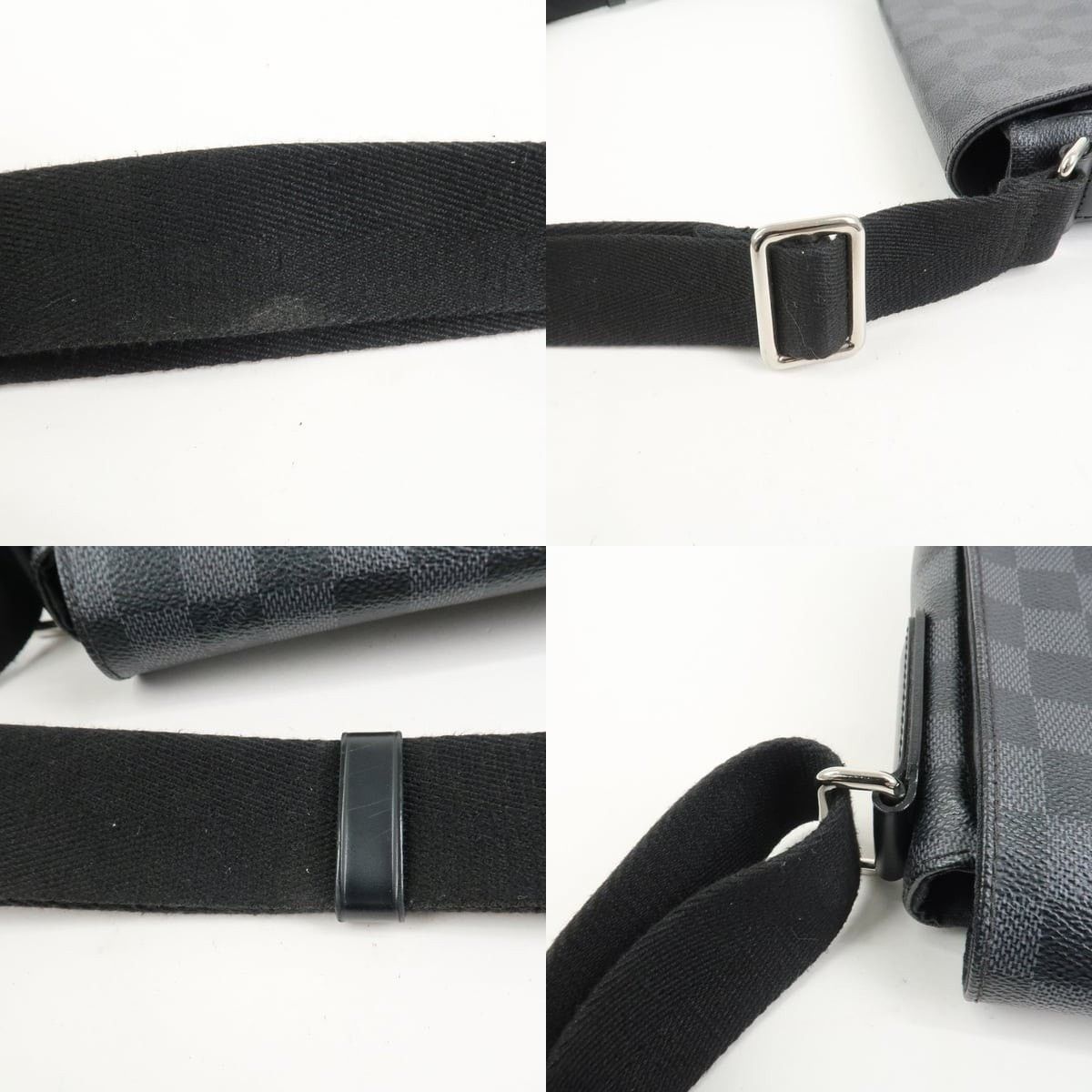 Louis Vuitton Louis Vuitton Damier Graphite District PM Crossbody Bag Size ONE SIZE - 4 Thumbnail