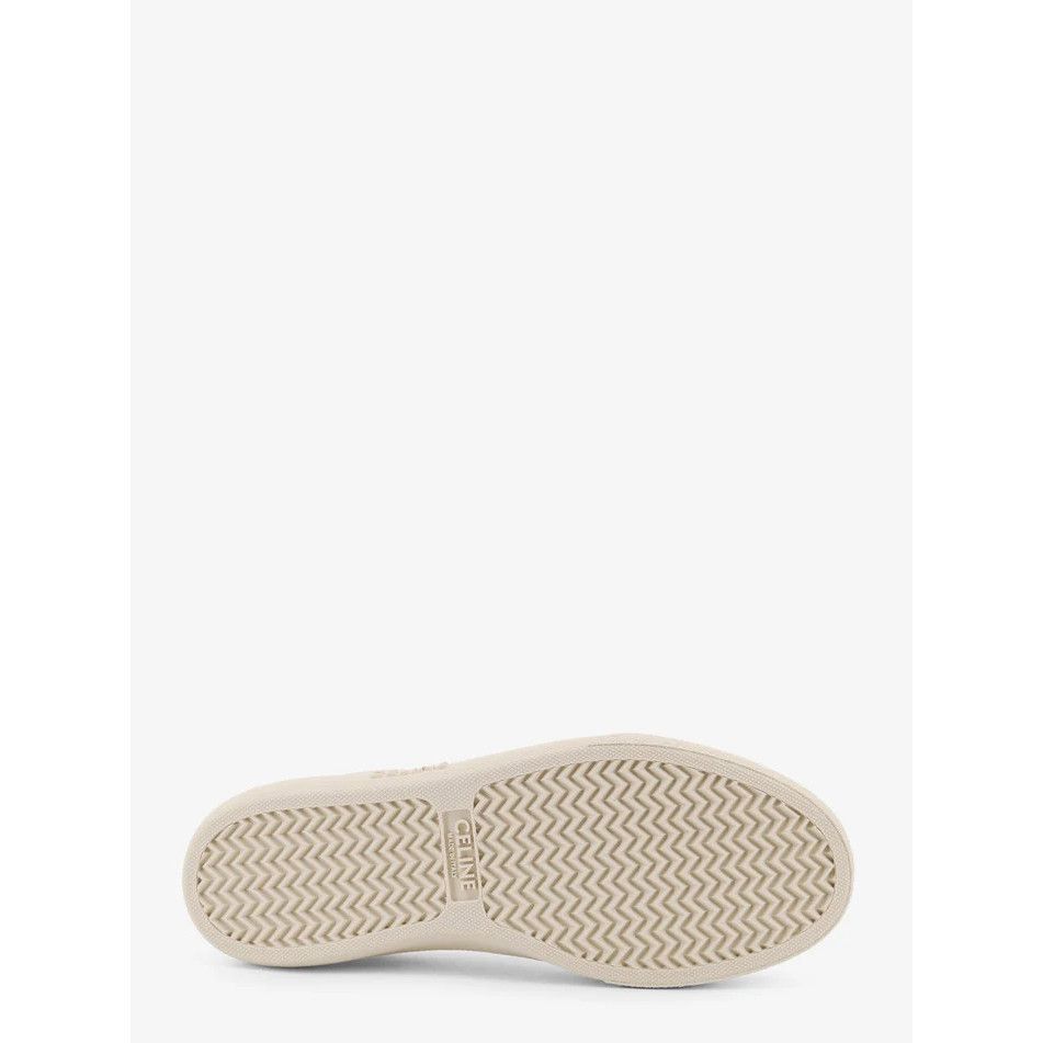Celine CELINE White Triomphe Sneakers New & Authentic (Men's size:9 Size US 9 / EU 42 - 5 Thumbnail
