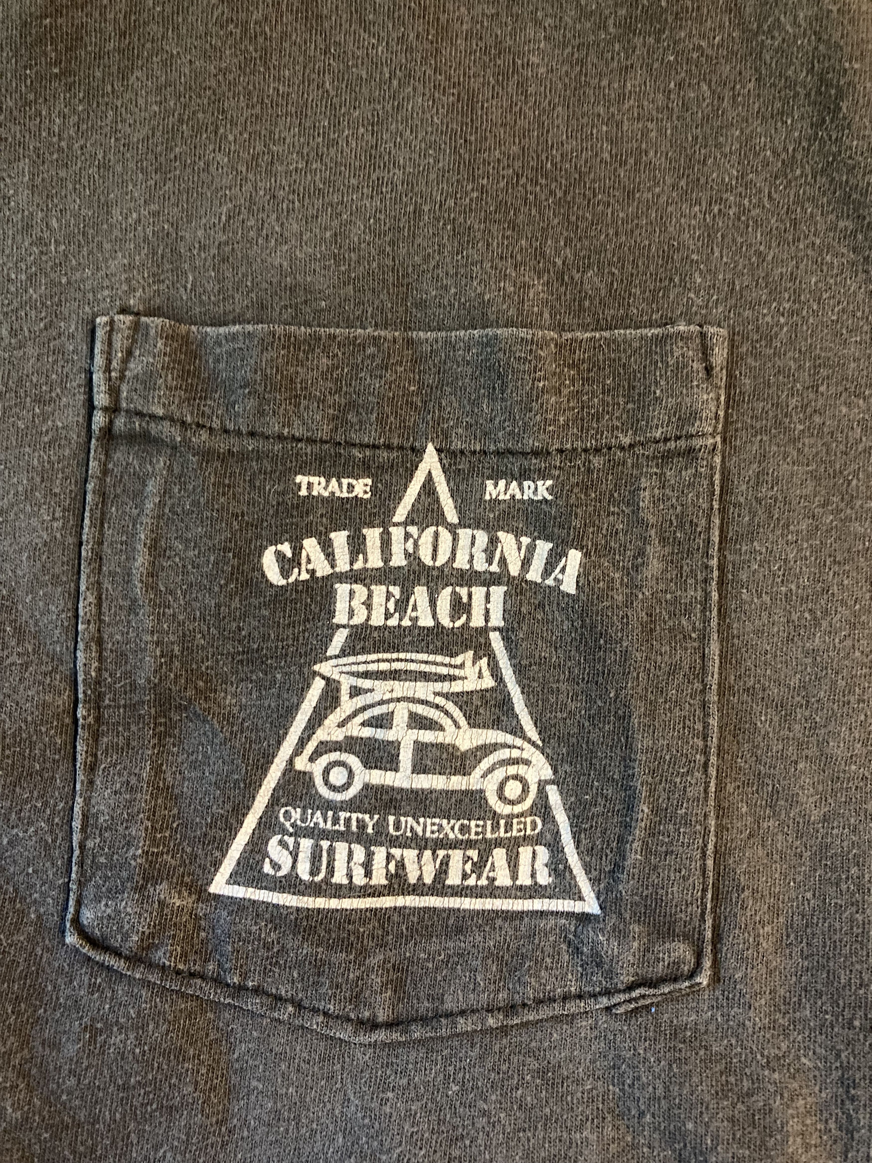 Vintage Rare Vintage California Beach Co. Single Stitch t-shirt Size US XL / EU 56 / 4 - 6 Thumbnail