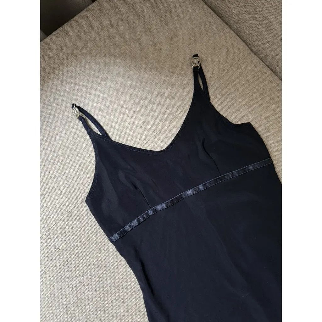 Versace Gianni Versace Black Stretch Sleeveless Bodycon Mini Dress M Size M / US 6-8 / IT 42-44 - 3 Thumbnail