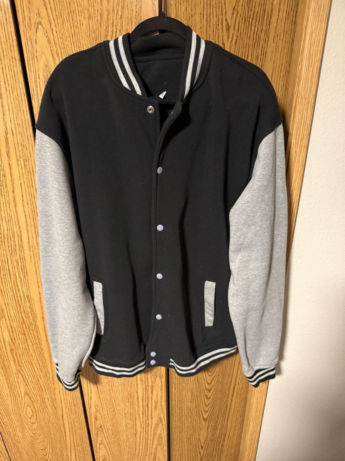 Other Cotton Button Up Varsity Jacket Size US XXL / EU 58 / 5 - 1 Thumbnail
