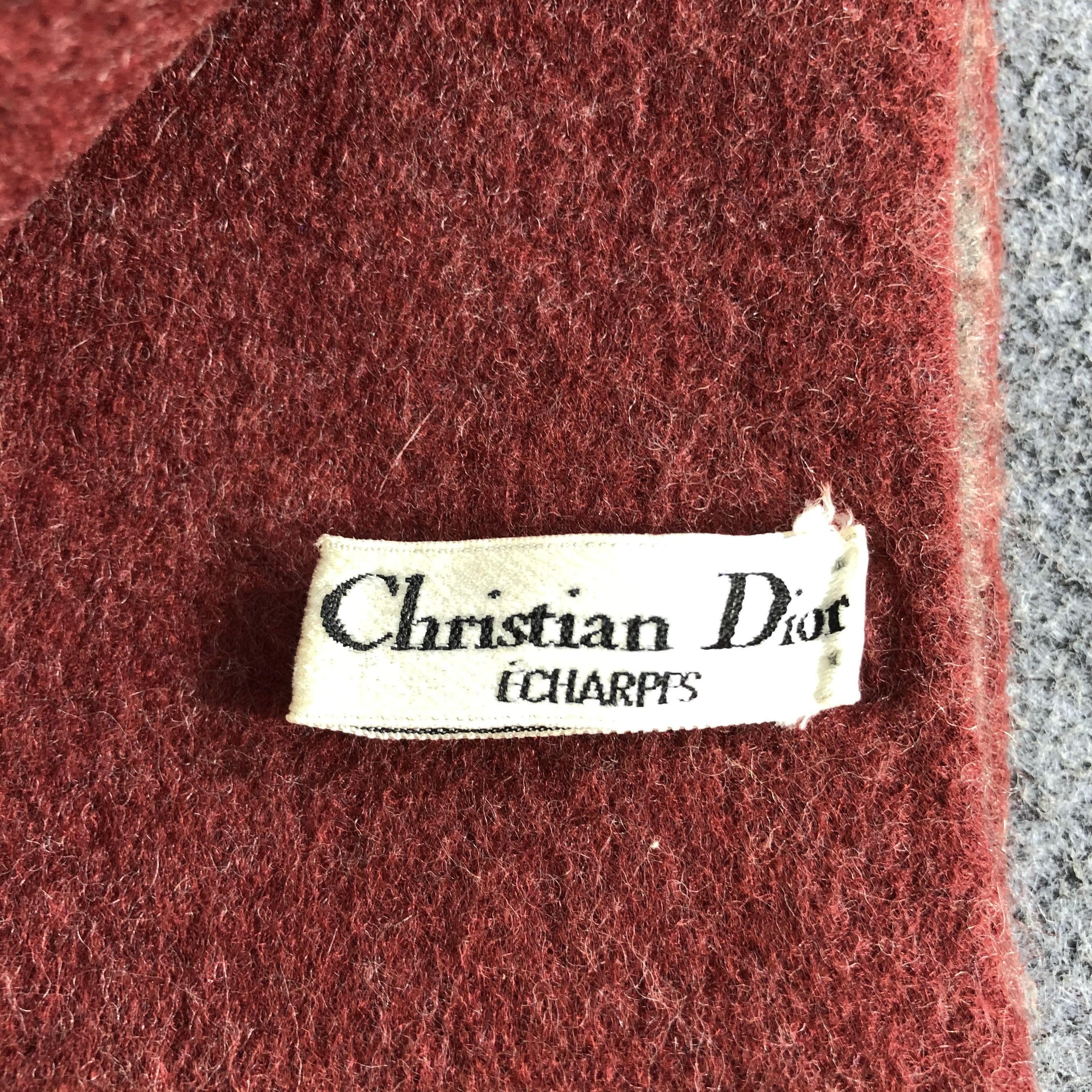 Christian Dior Monsieur Christian Dior Scarf / Muffler / Neckwear P416 Size ONE SIZE - 4 Thumbnail
