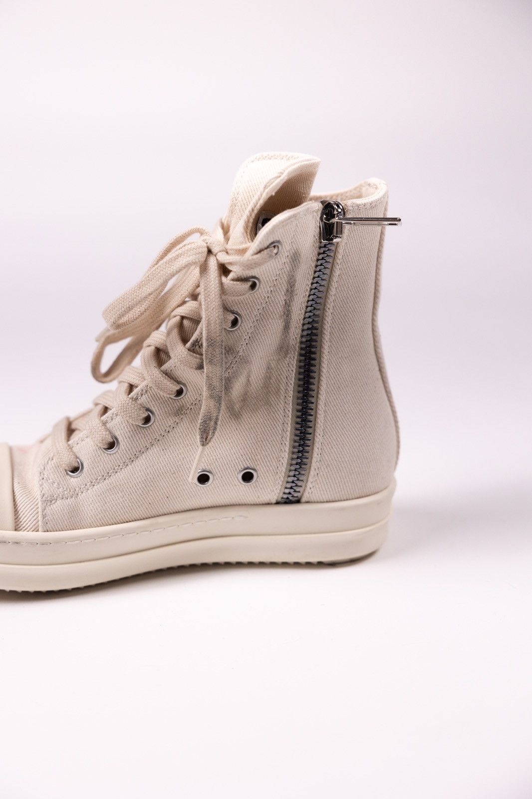 Rick Owens × Rick Owens Drkshdw Rick Owens DRKSHDW High Top Sneakers Size US 5 / IT 35 - 11 Thumbnail
