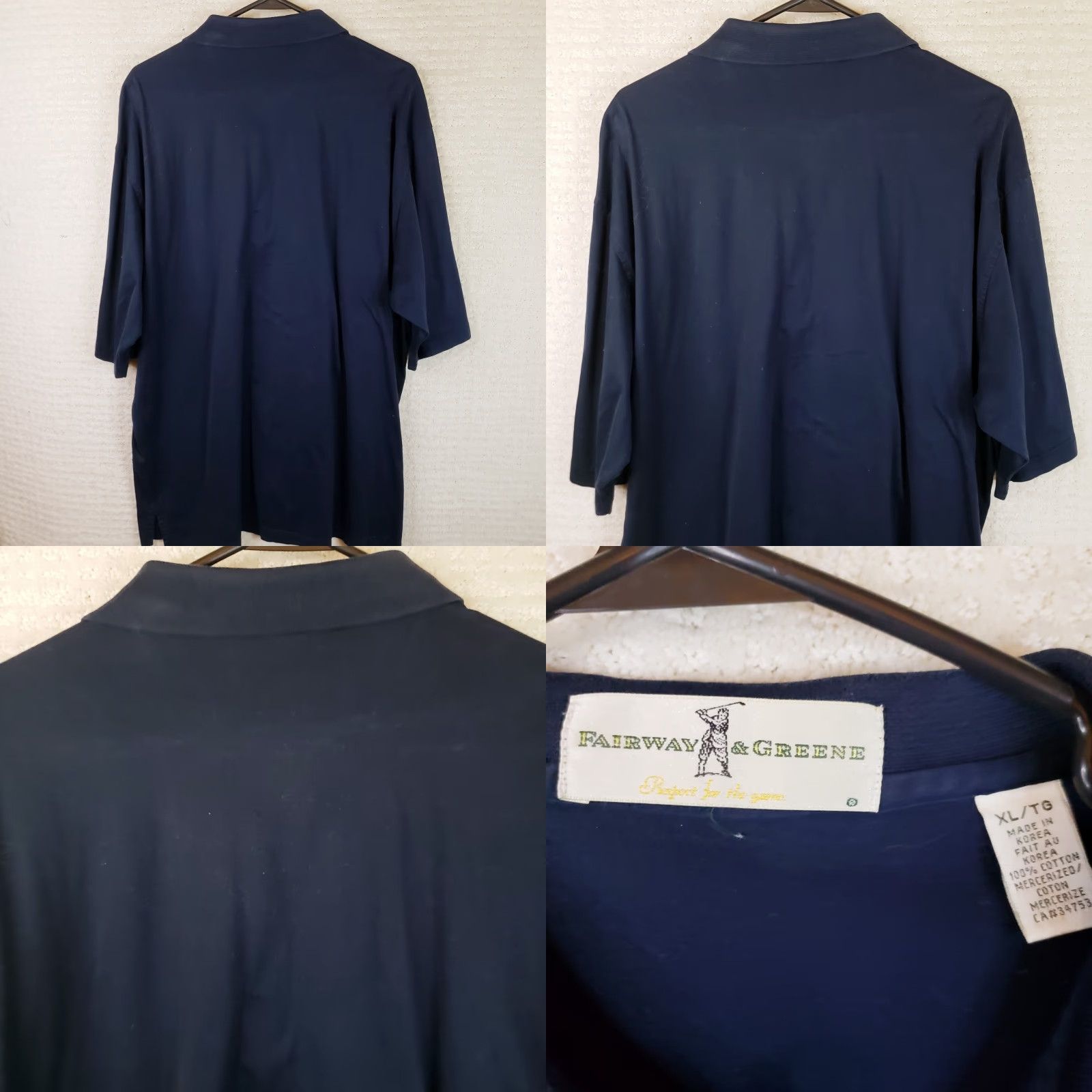 Vintage VINTAGE? No — Bobby Jones Polo Shirt Men XL Navy Blue Golf Polo Shirt Spring Island SC Women? Mens Size US XL / EU 56 / 4 - 8 Thumbnail