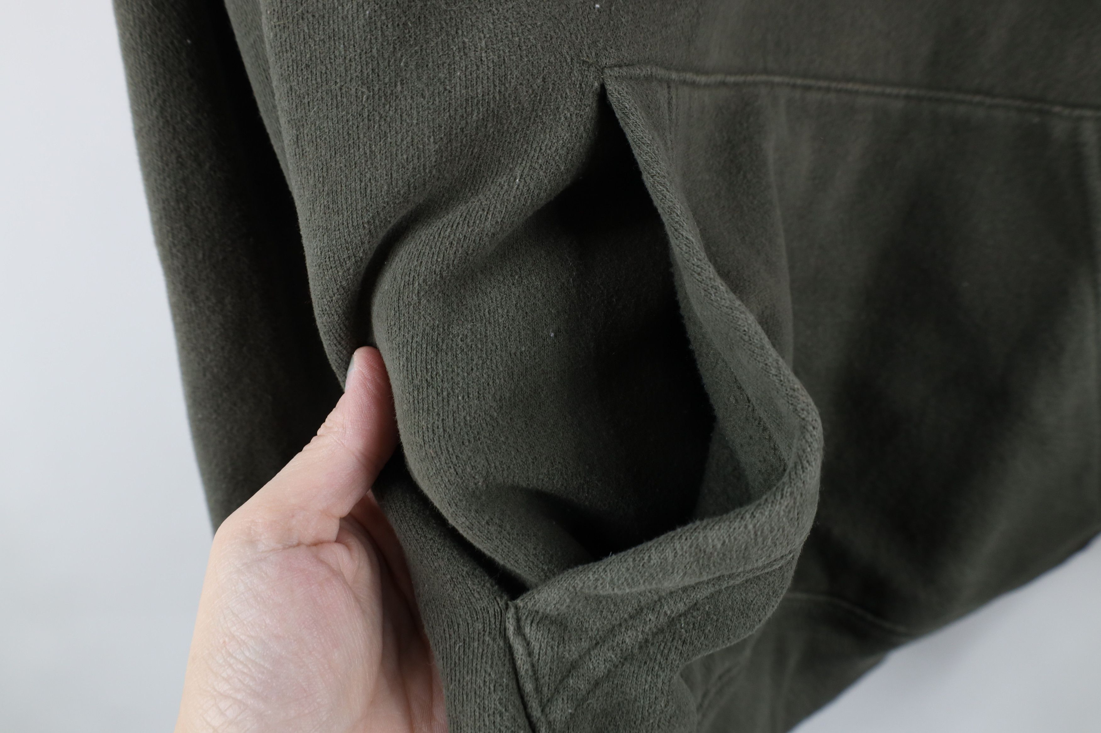 Gap × Vintage Vintage Gap Spell Block Letter Hoodie Sweatshirt Moss Green Size US M / EU 48-50 / 2 - 6 Thumbnail