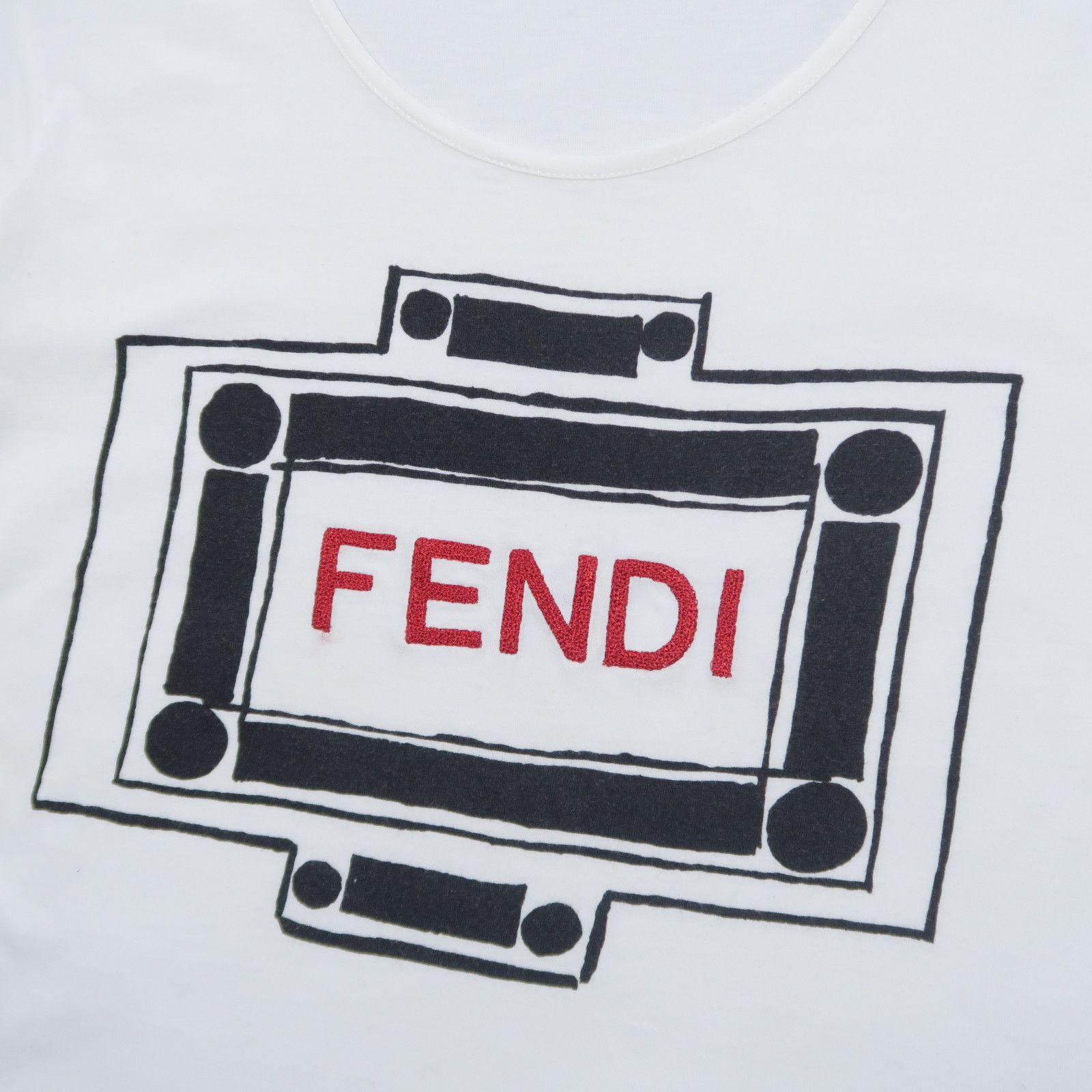 Fendi 90s Fendi Camera Embroidered Woman Tee Size M / US 6-8 / IT 42-44 - 7 Thumbnail