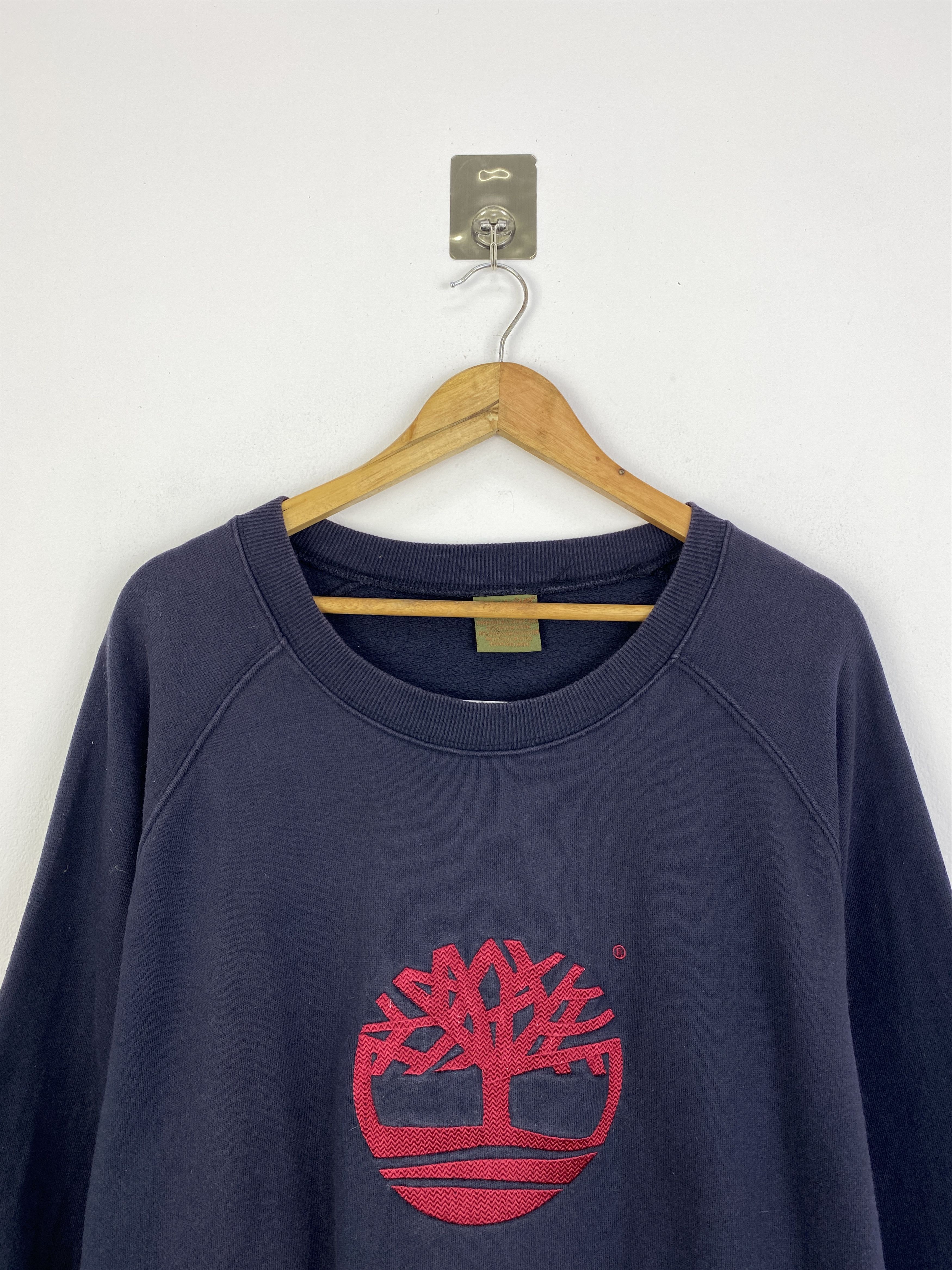 Timberland Vintage Timberland Centre Logo Pullover Sweatshirt SH0026 Size US XL / EU 56 / 4 - 2 Thumbnail