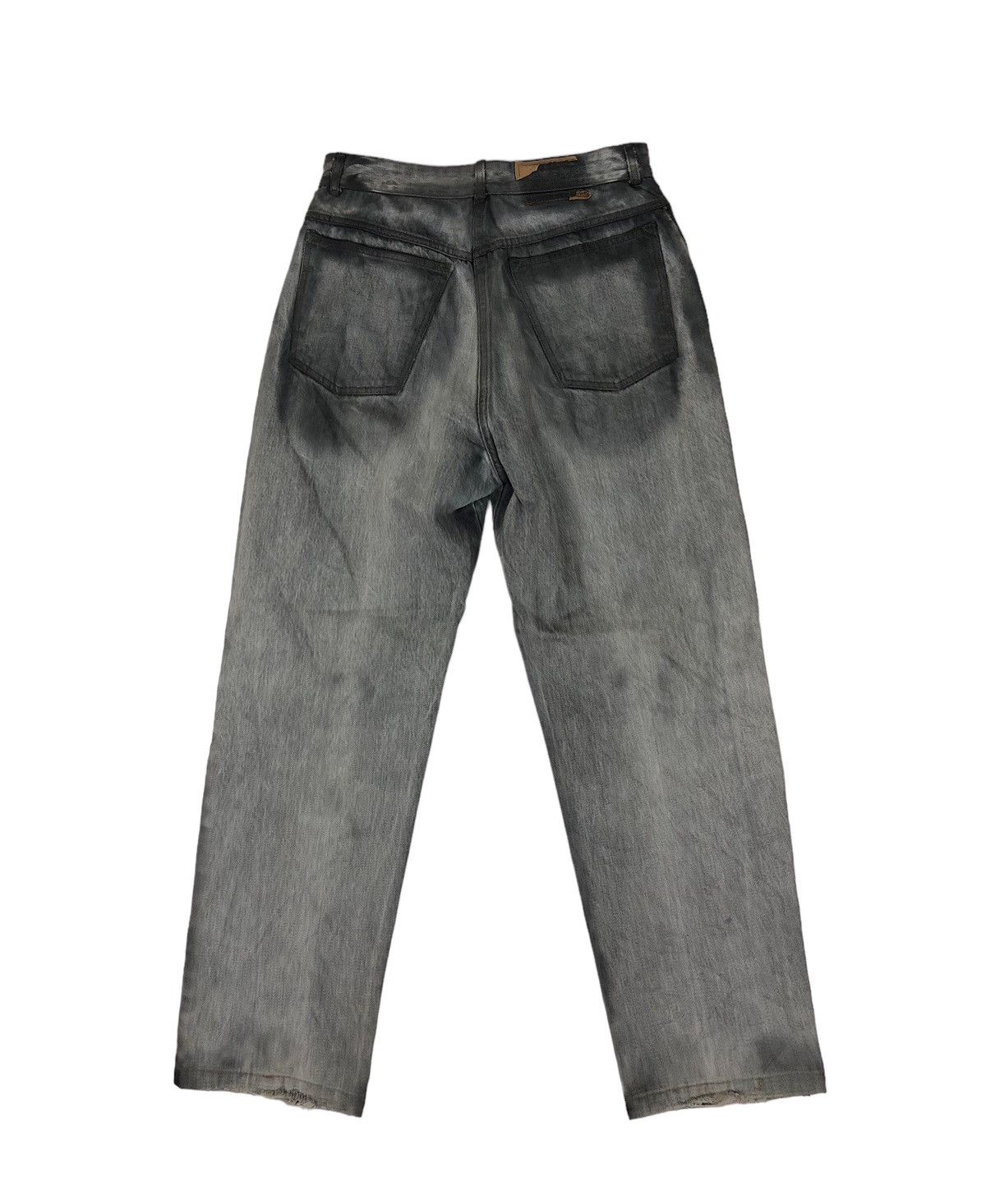 Massimo Dutti Massimo Dutti Bleach Distressed Denim Jeans Size US 30 / EU 46 - 2 Thumbnail