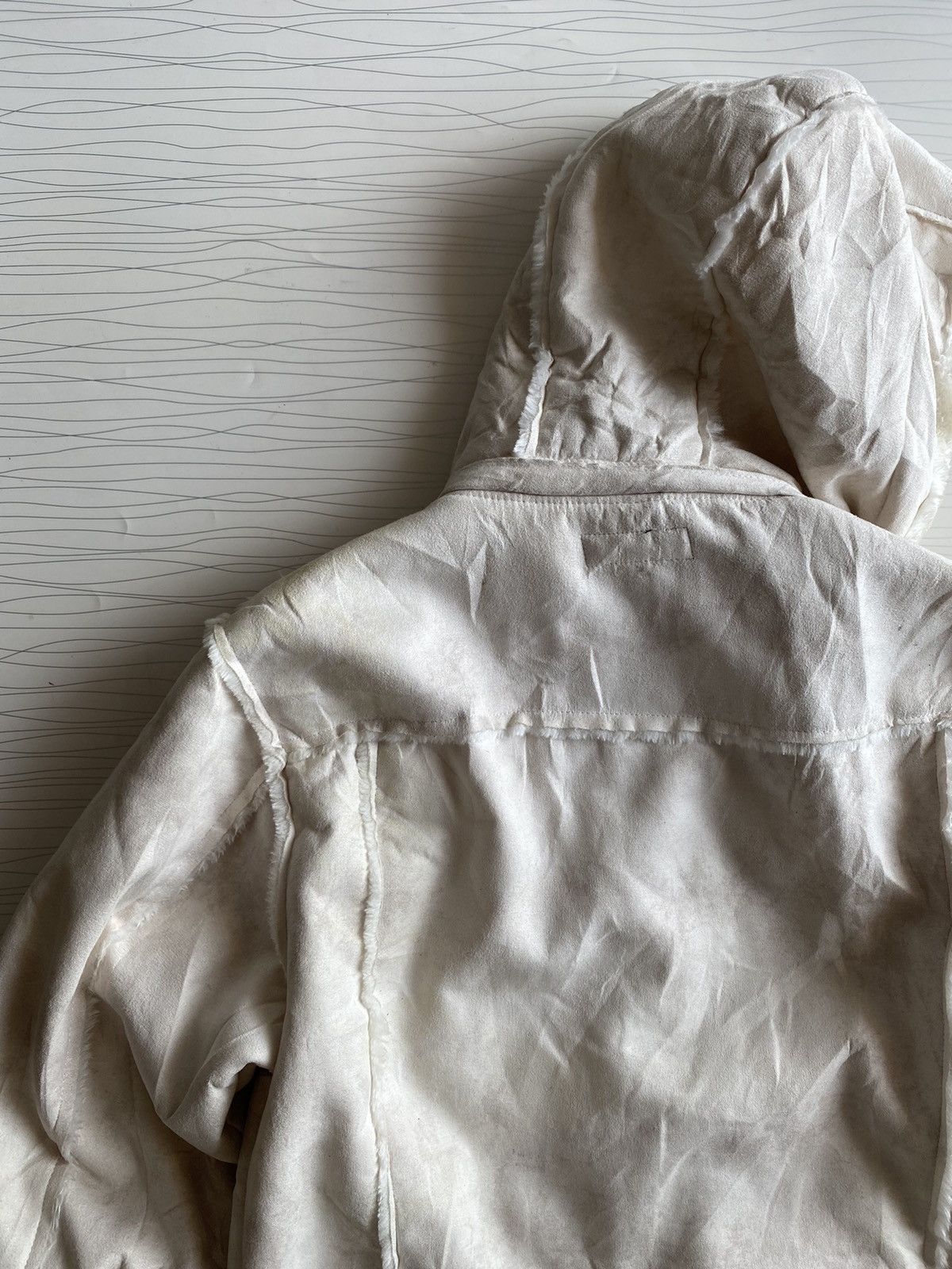 In The Attic IN THE ATTIC Japan Shearling Trench Coat Hoodie Size US L / EU 52-54 / 3 - 13 Thumbnail