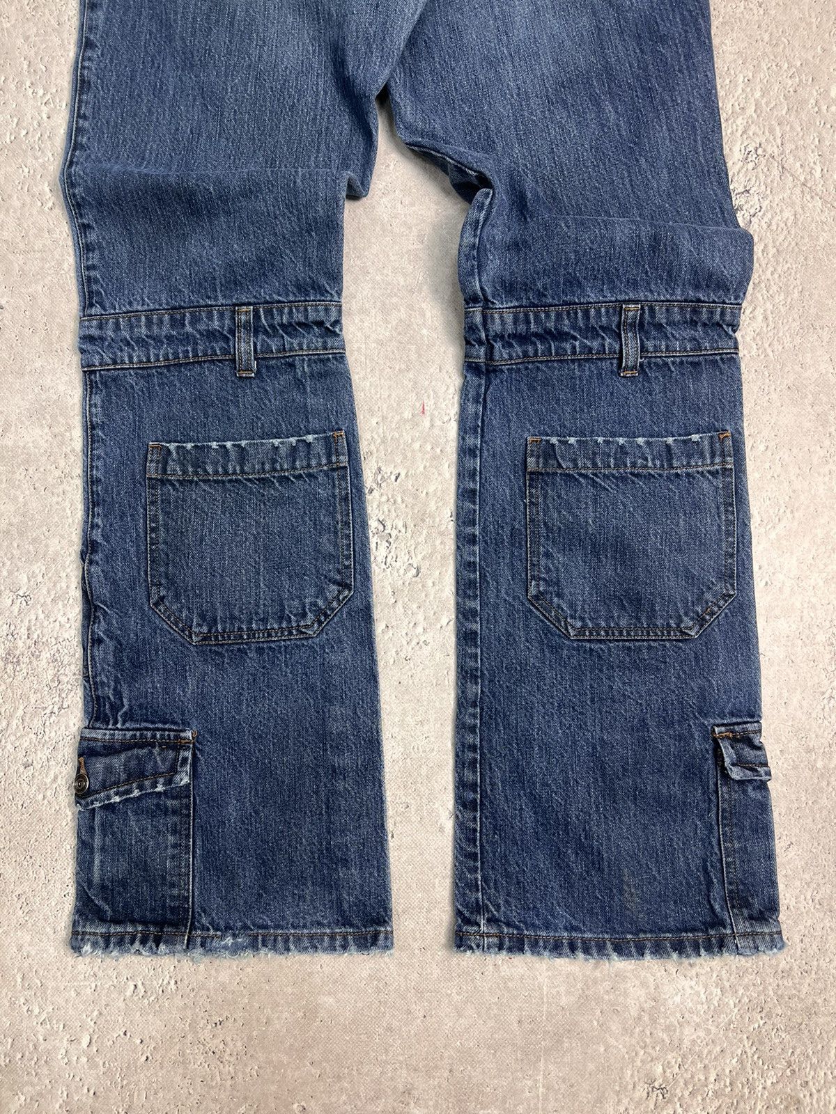 14th Addiction × Japanese Brand × Le Grande Bleu (L.G.B.) Junya Watanabe G Star Style Raw Bondage GOA Cargo Pants Size US 32 / EU 48 - 15 Thumbnail