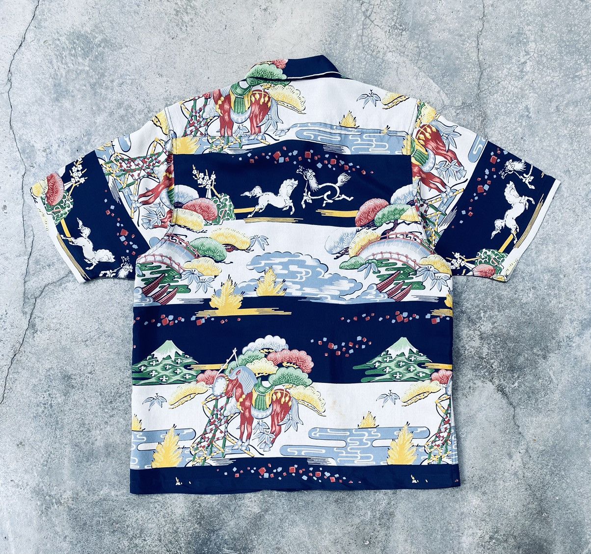 Vintage Vintage Kriff Mayer Hawaii Rayon Button Ups Rare Size US S / EU 44-46 / 1 - 2 Thumbnail