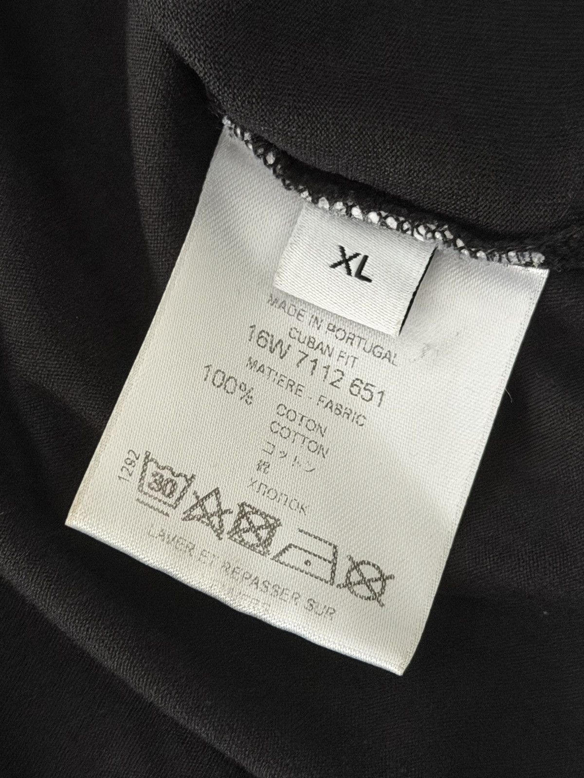 Givenchy Givenchy AW16 Skull Soldier Logo Tshirt Sz.XL Size US XL / EU 56 / 4 - 4 Thumbnail