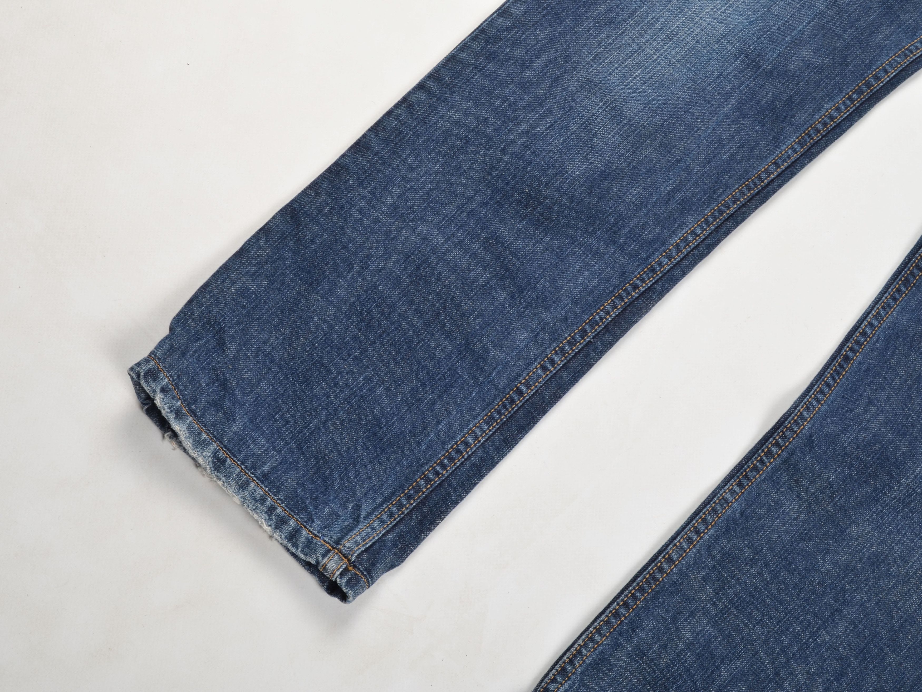 Dolce & Gabbana Dolce & Gabbana Power Vintage Distressed Straight Leg Jeans Size US 34 / EU 50 - 3 Thumbnail