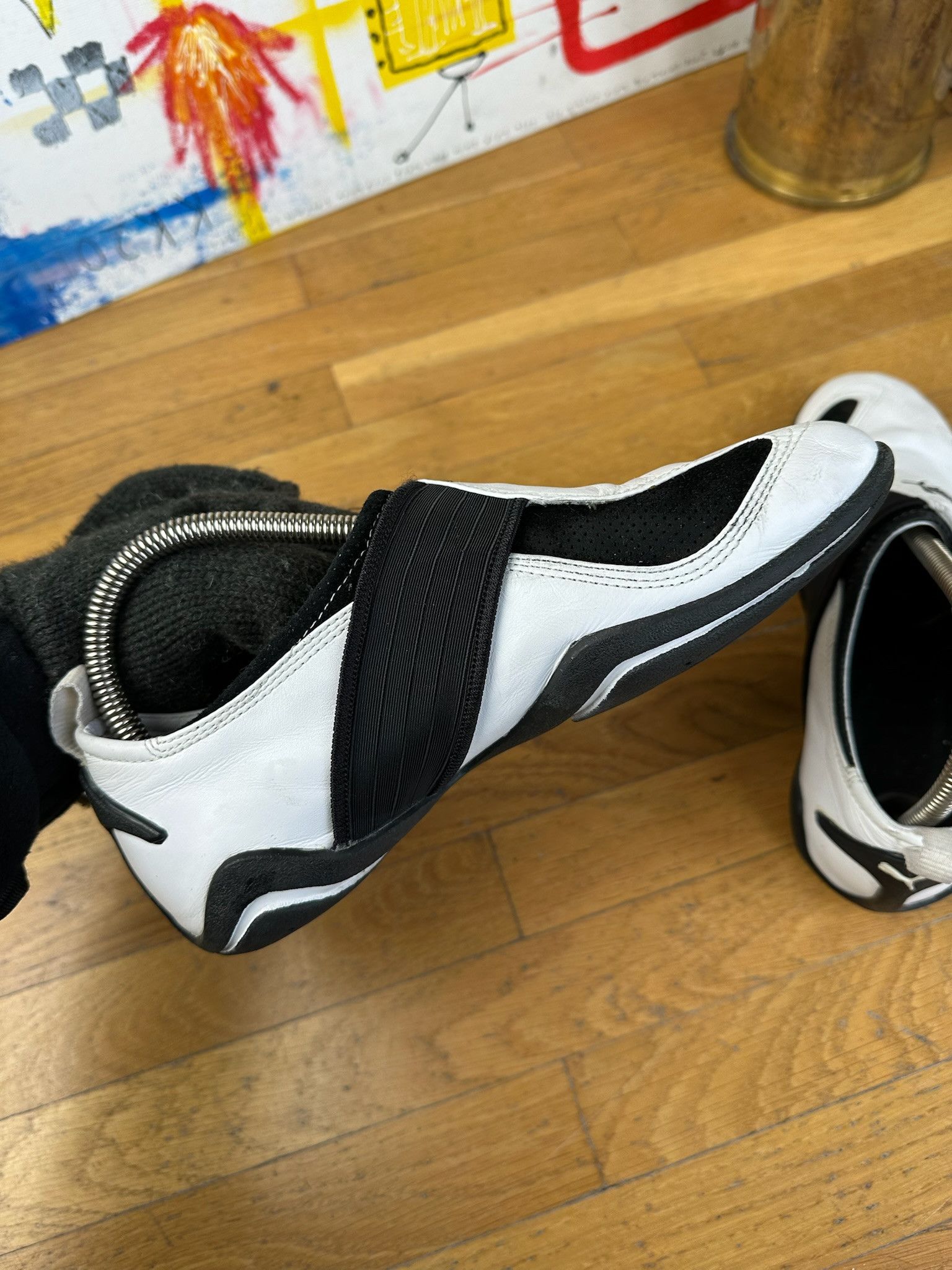 Puma Vintage 2000s Puma Ripple Slip-On Sneakers Size US 6.5 / IT 36.5 - 17 Thumbnail