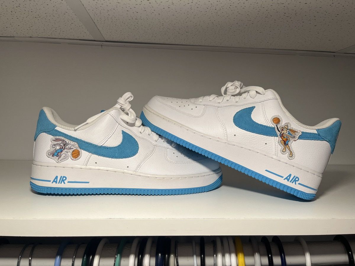 Nike Nike Air force 1 low “Hare space Jam” Size US 10 / EU 43 - 1 Thumbnail