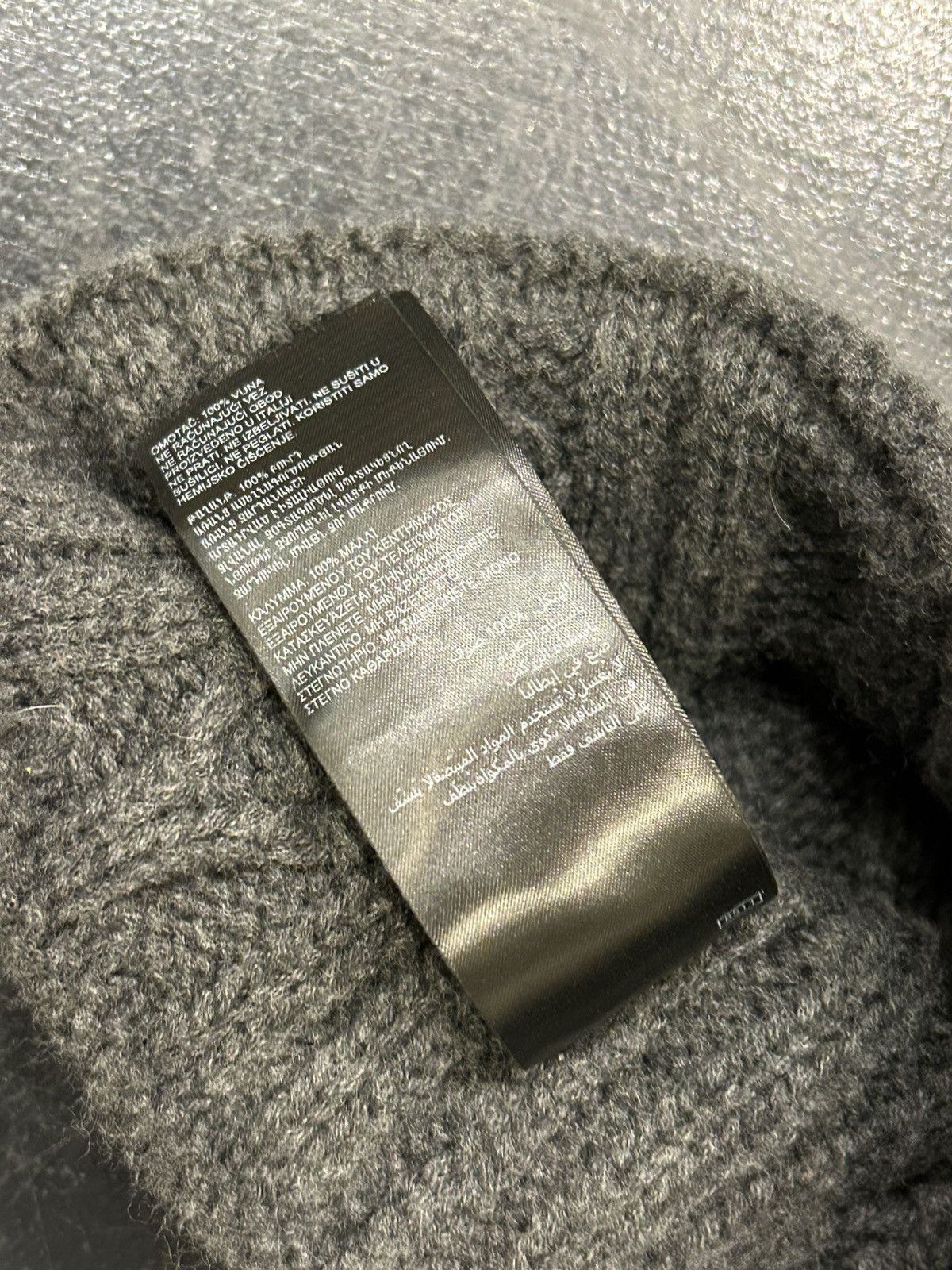 Canada Goose Canada Goose Beanie Grey Size ONE SIZE - 8 Thumbnail