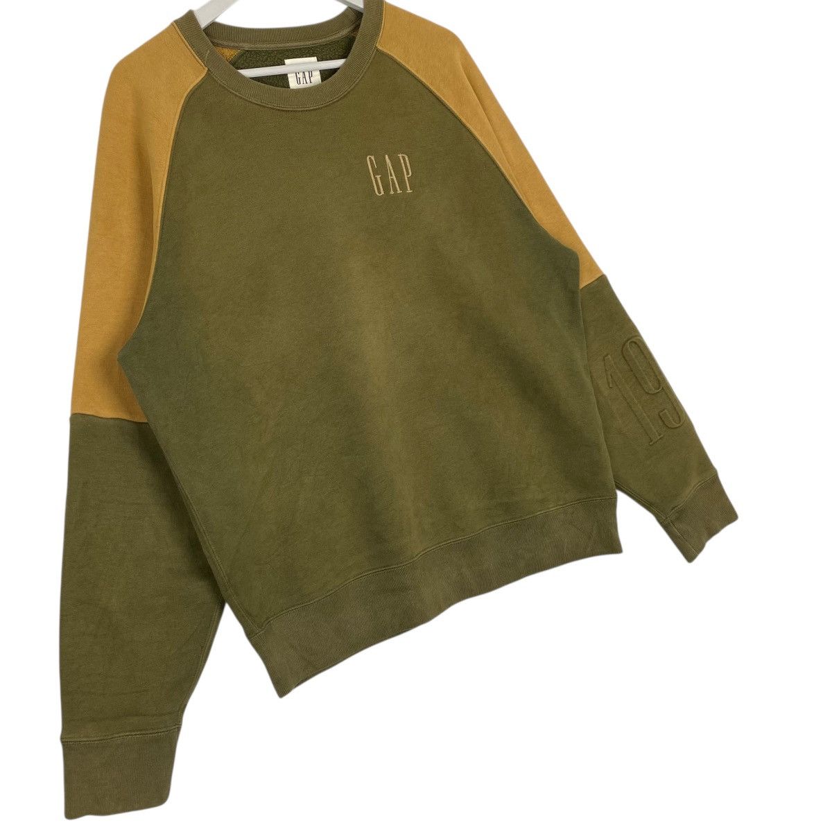 Other Vintage GAP Crewneck Sweatshirt Small Logo Printed Green Size US M / EU 48-50 / 2 - 3 Thumbnail