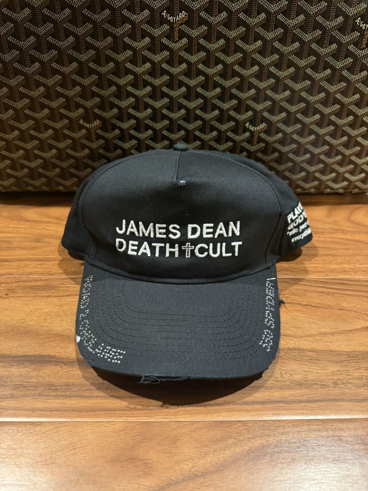 Paly Hollywood James Dean Death Cult Hat Black 38/144 Hats