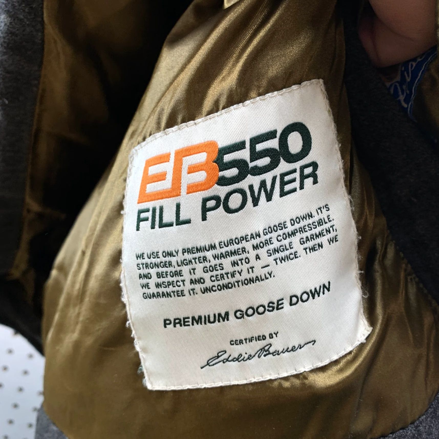 Eddie Bauer VINTAGE Eddie Bauer Down Wool Yukon Jacket Mens L Removable Sherpa Collar EB550 Jacket Size US L / EU 52-54 / 3 - 4 Thumbnail