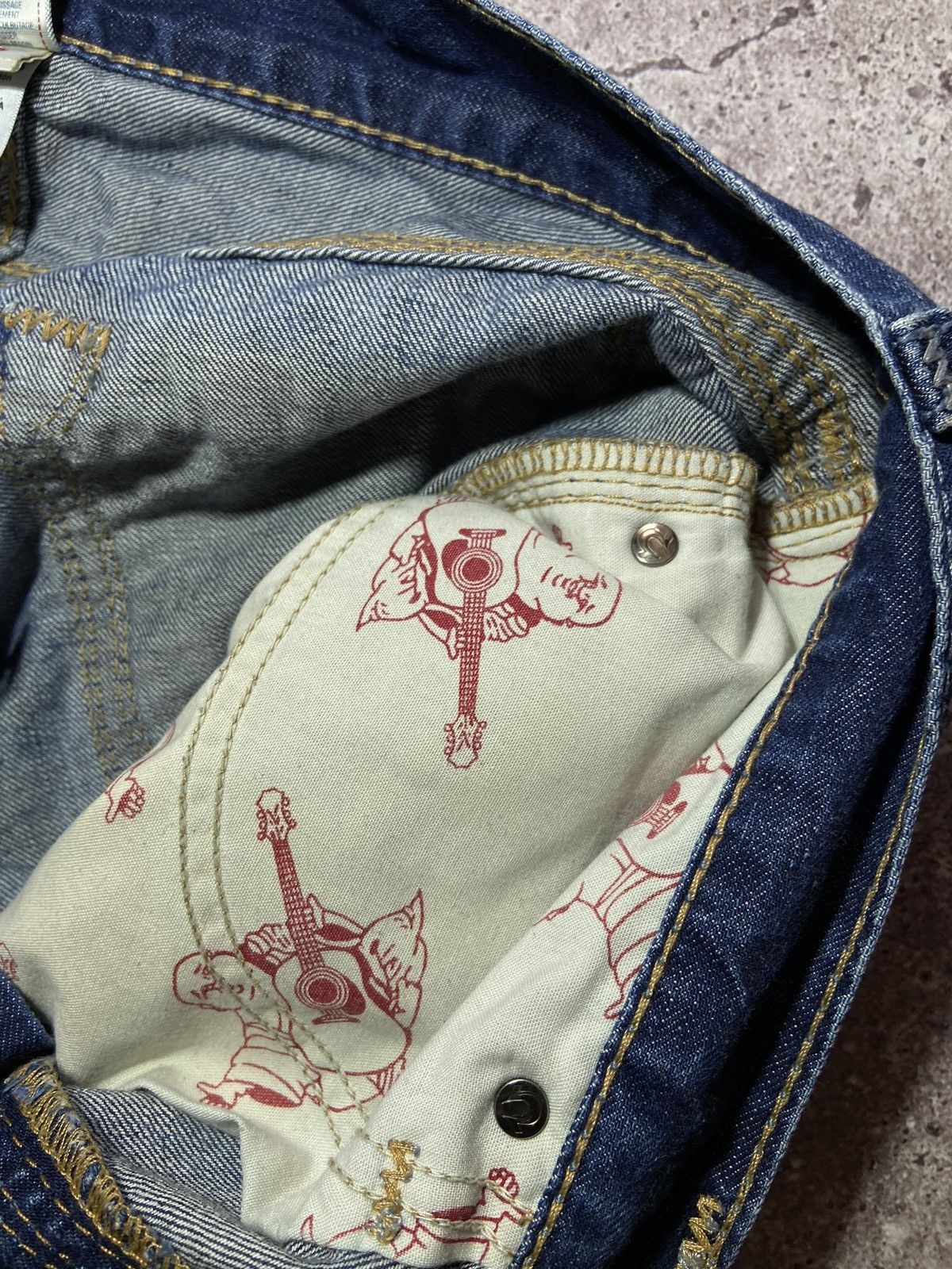 True Religion × Vintage True Religion Vintage streetwear denim Jeans Size US 32 / EU 48 - 16 Thumbnail