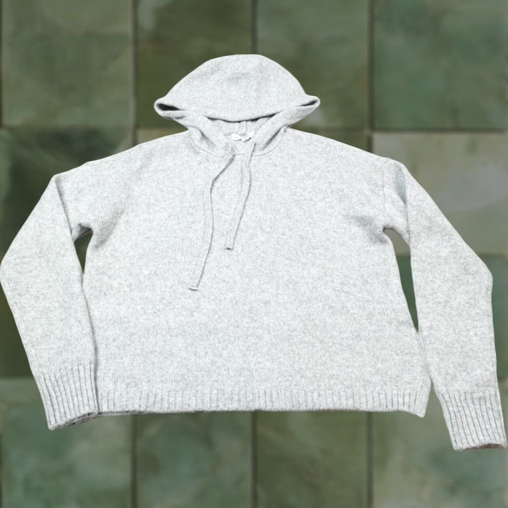 Vintage Adyson Parker Hoodie Sweater Womens XS Gray Long Sleeve Pullover Fleece Casual Size XS / US 0-2 / IT 36-38 - 1 Thumbnail