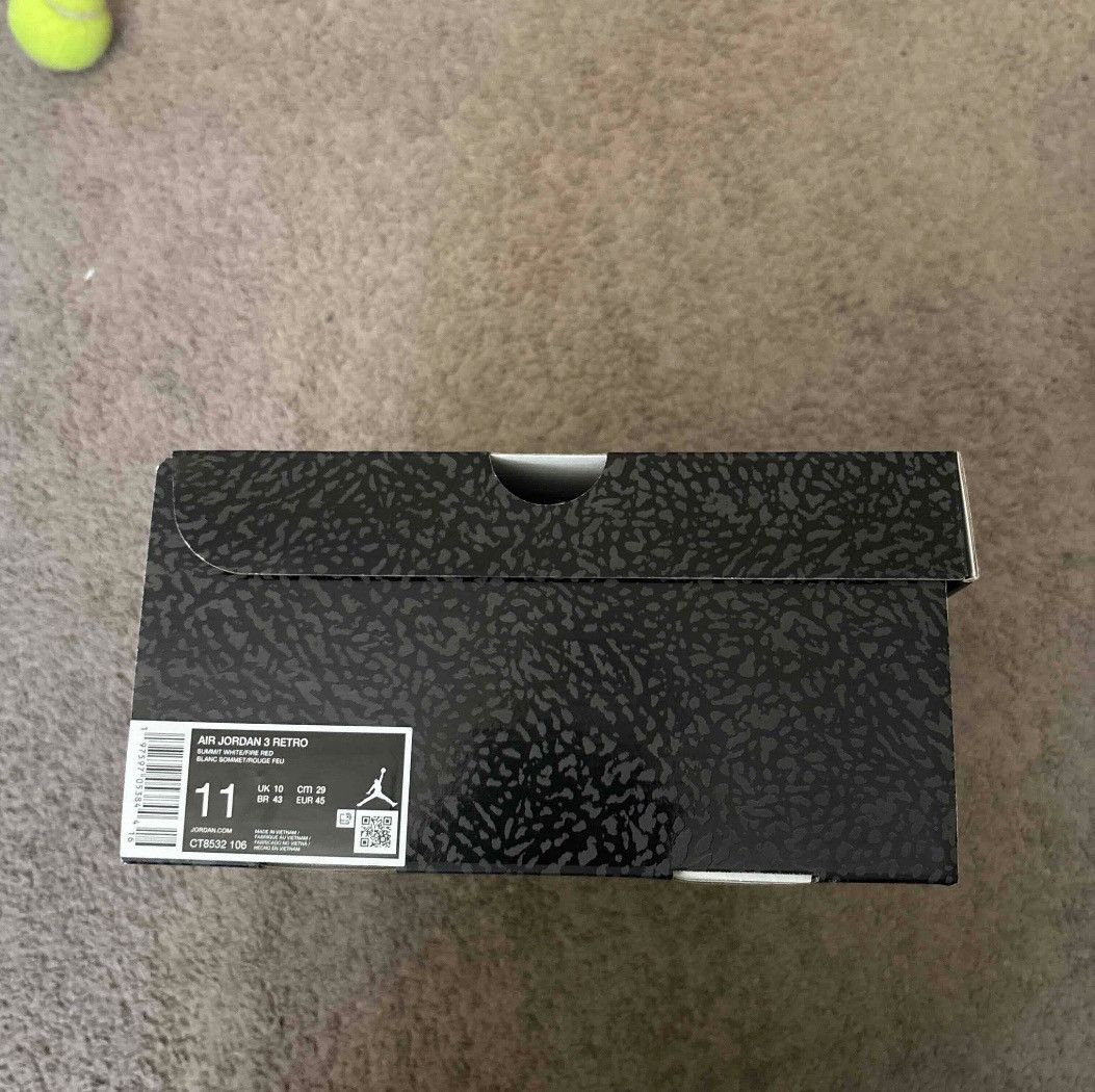 Jordan Brand Jordan 3 Cement Grey Size US 11 / EU 44 - 8 Thumbnail