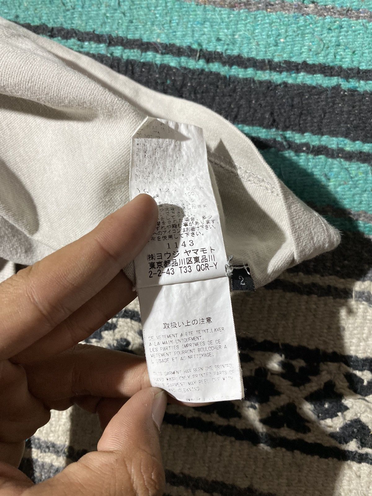 Yohji Yamamoto Y's graphic t-shirt Size US M / EU 48-50 / 2 - 8 Thumbnail