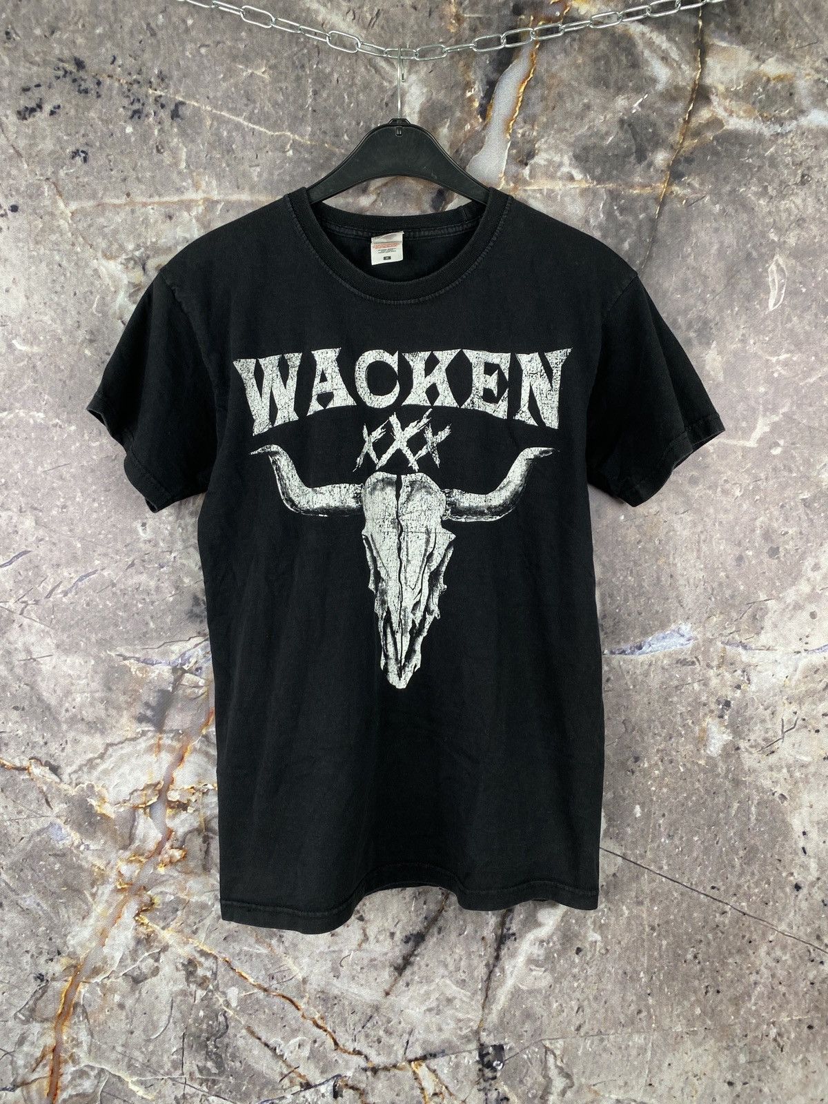 Vintage Men’s Wacken T-Shirt Rock Band Black Size Medium Size US M / EU 48-50 / 2 - 1 Thumbnail