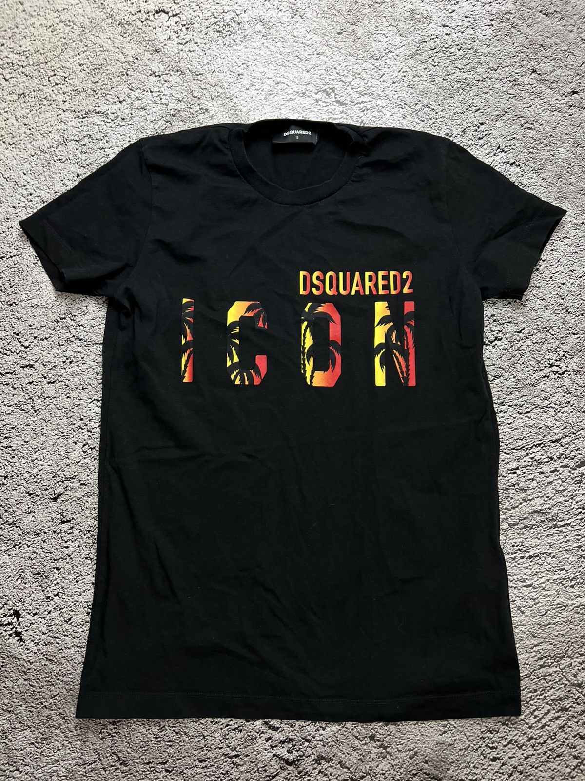 Dsquared2 Dsquared2 x Icon tropical logo t shirt Size US S / EU 44-46 / 1 - 1 Thumbnail