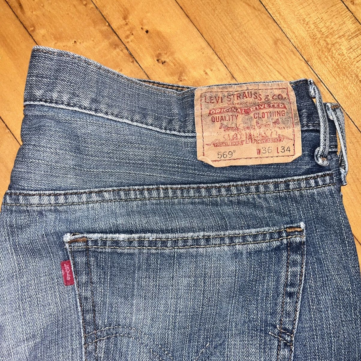 Levi's Vintage levis loose cut 569 Size US 36 / EU 52 - 3 Thumbnail