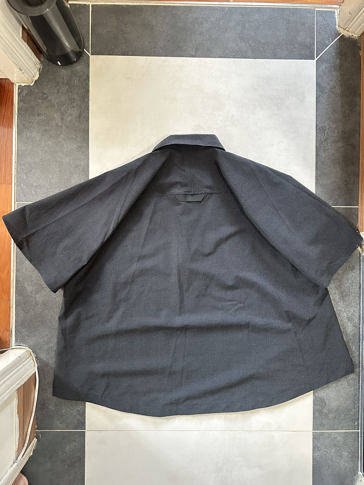 AFFXWRKS × Kiko Kostadinov AFFXWRKS Black Excursion Shirt SS22 Size US XL / EU 56 / 4 - 7 Thumbnail