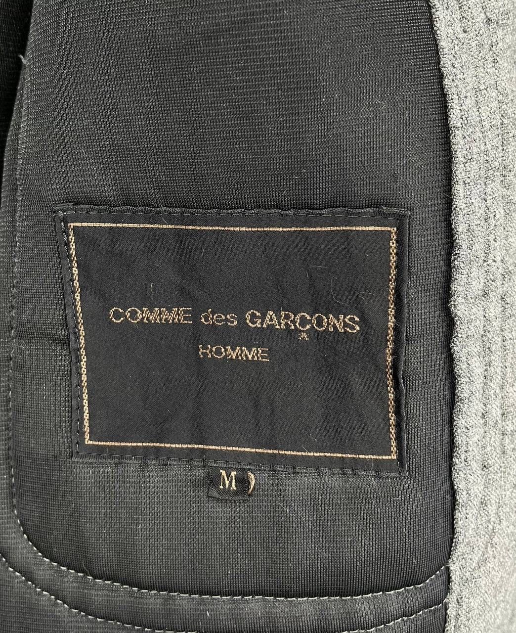 Comme des Garcons Homme Vintage 90s Comme Des Garcons Homme Trashed Long Jacket Size US M / EU 48-50 / 2 - 13 Thumbnail
