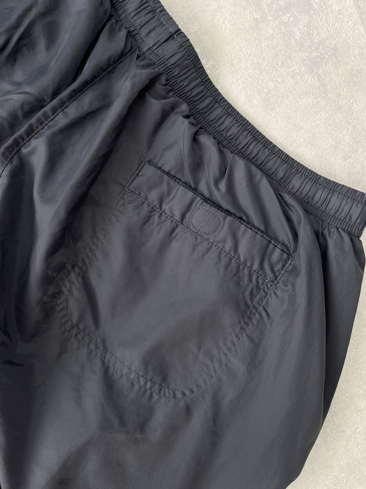 Nike × Vintage 90s Nike Swoosh Vintage Y2K Oversized Parachute Nylon Pants Size US 34 / EU 50 - 6 Thumbnail